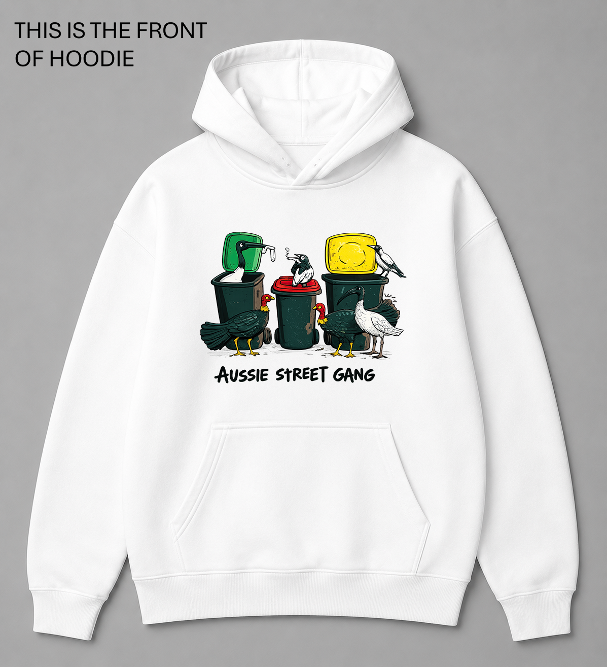 BDG Graphic Hoodie - Aussie Street Gang