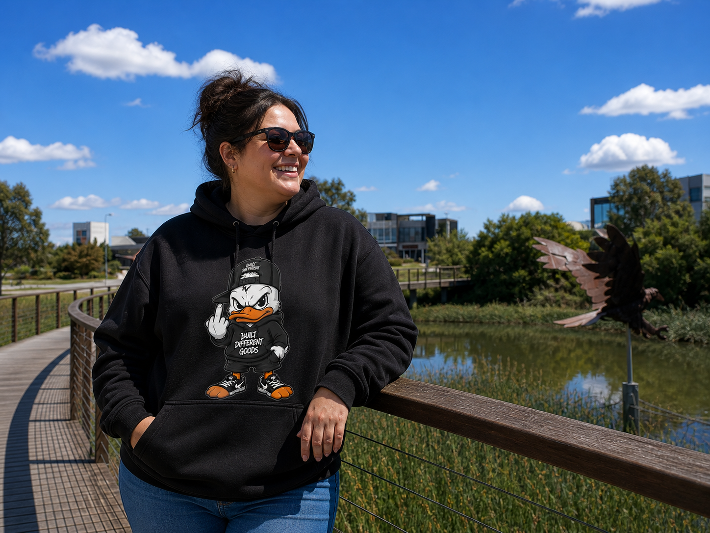 BDG Graphic Hoodie - BDG Duck