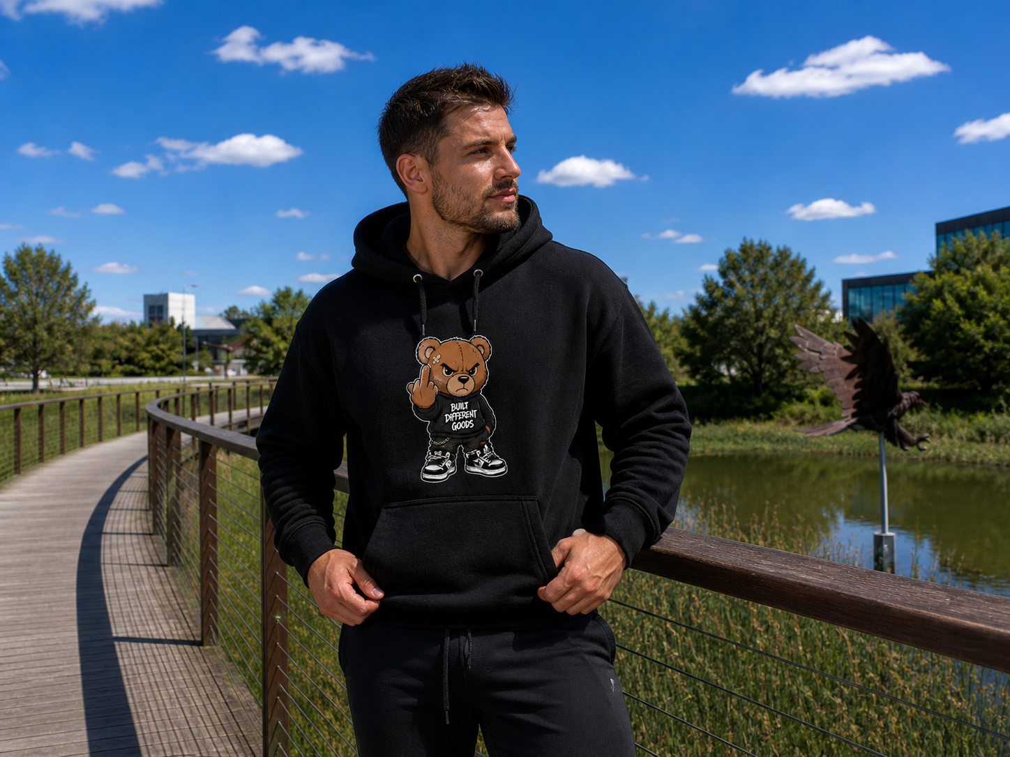 BDG Graphic Hoodie - BDG Teddy
