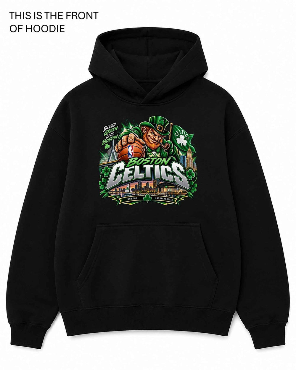 Boston Celtics Graphic Hoodie