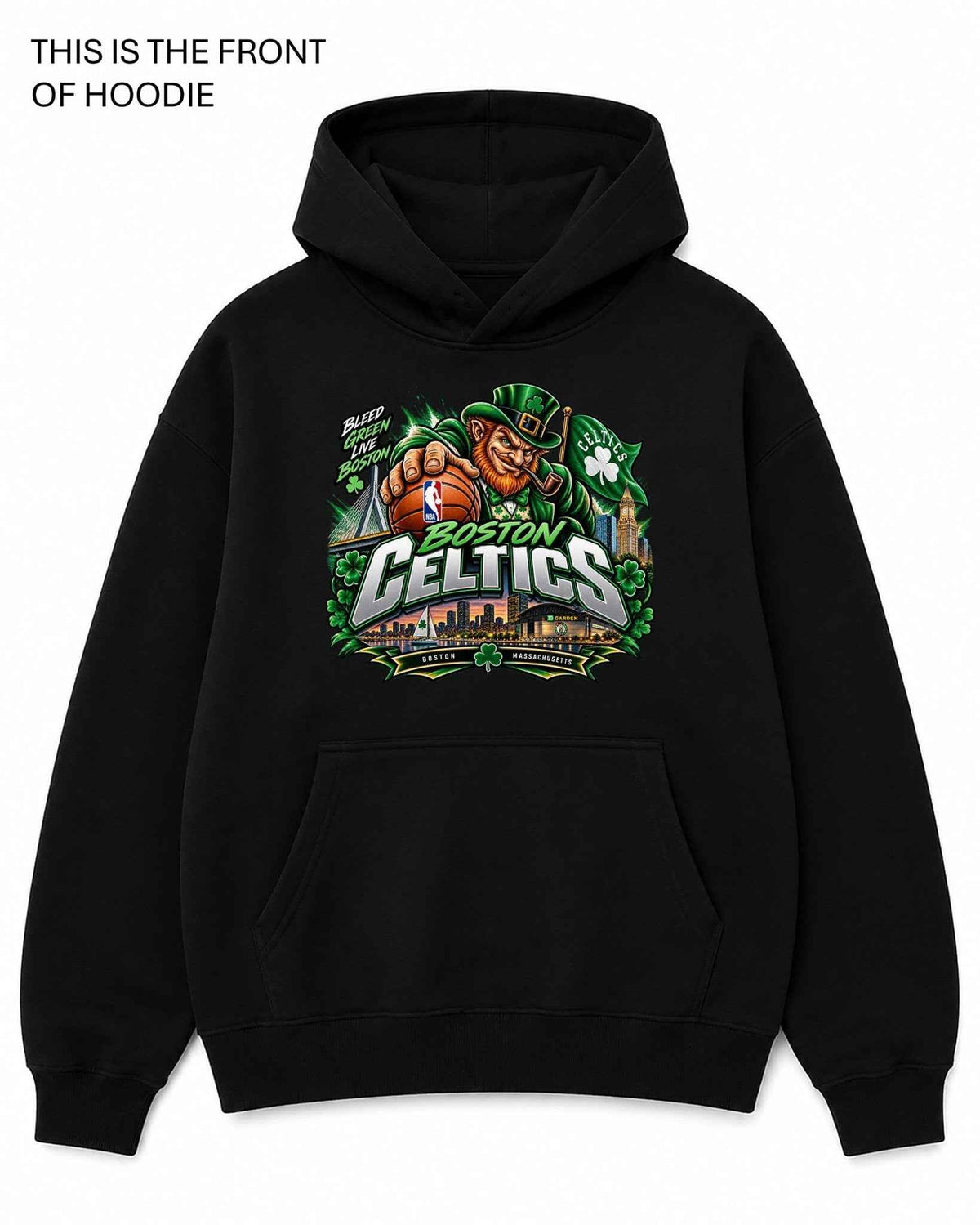Boston Celtics Graphic Hoodie