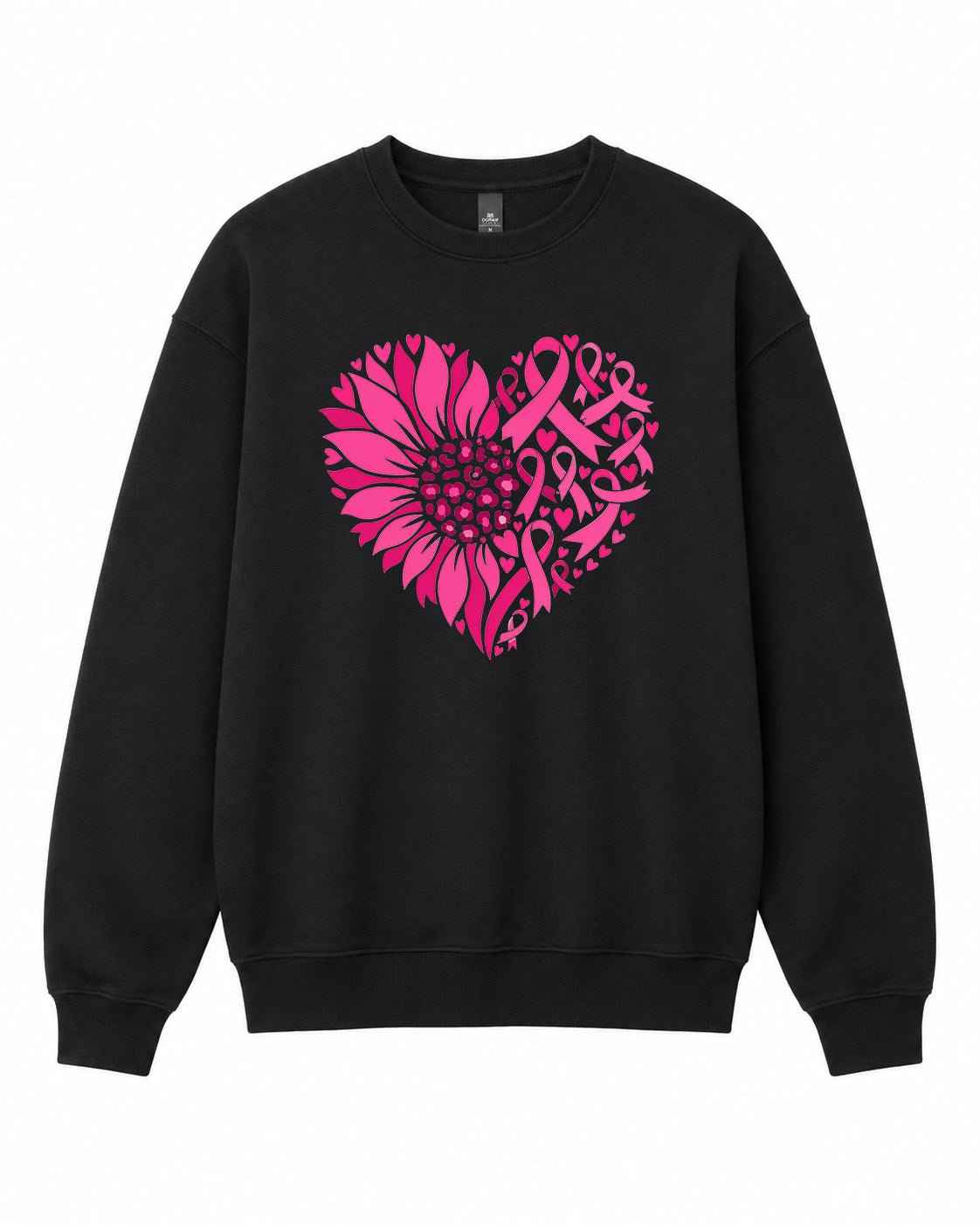 Breast Cancer Awareness Graphic Crewneck Sweatshirt
