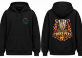 BDG Graphic Hoodie - AFL Grand Final Winners Brisbane Lions Three-Peat - Built Different Goods