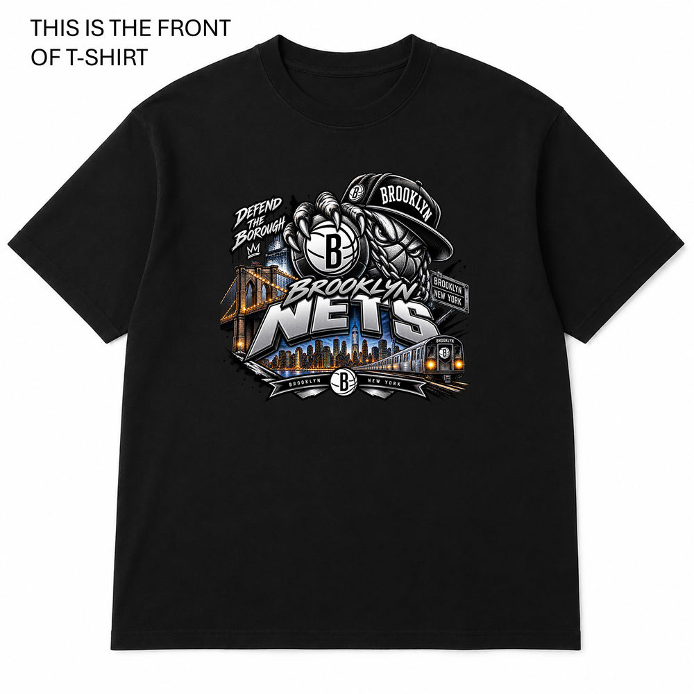 Brooklyn Nets Graphic T-Shirt - Built Different Goods