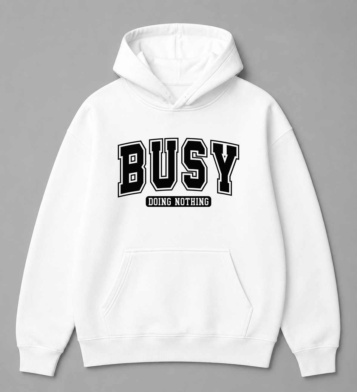 BDG Graphic Hoodie - Busy doing nothing