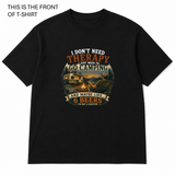 BDG Graphic T-Shirt - Camping is my Therapy