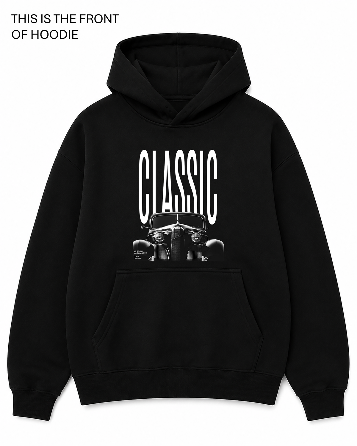 BDG Graphic Hoodie - Classic Car