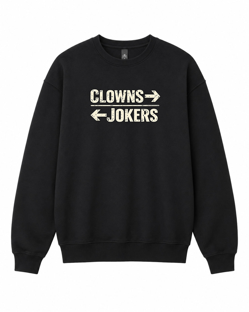 Clowns and Jokers Graphic Crewneck Sweatshirt - Built Different Goods
