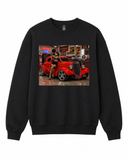 BDG Crew Neck Sweatshirt  - Ford 1932, 3 Window Hot Rod