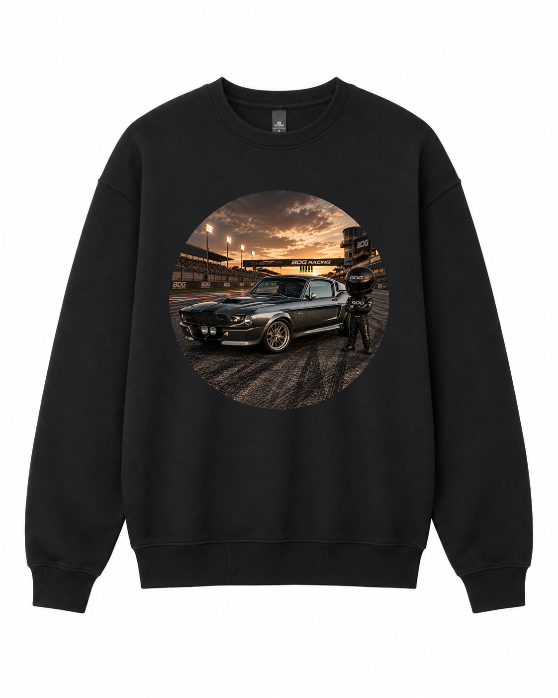 BDG Crew Neck Sweatshirt  - Ford 1967 Mustang Eleanor