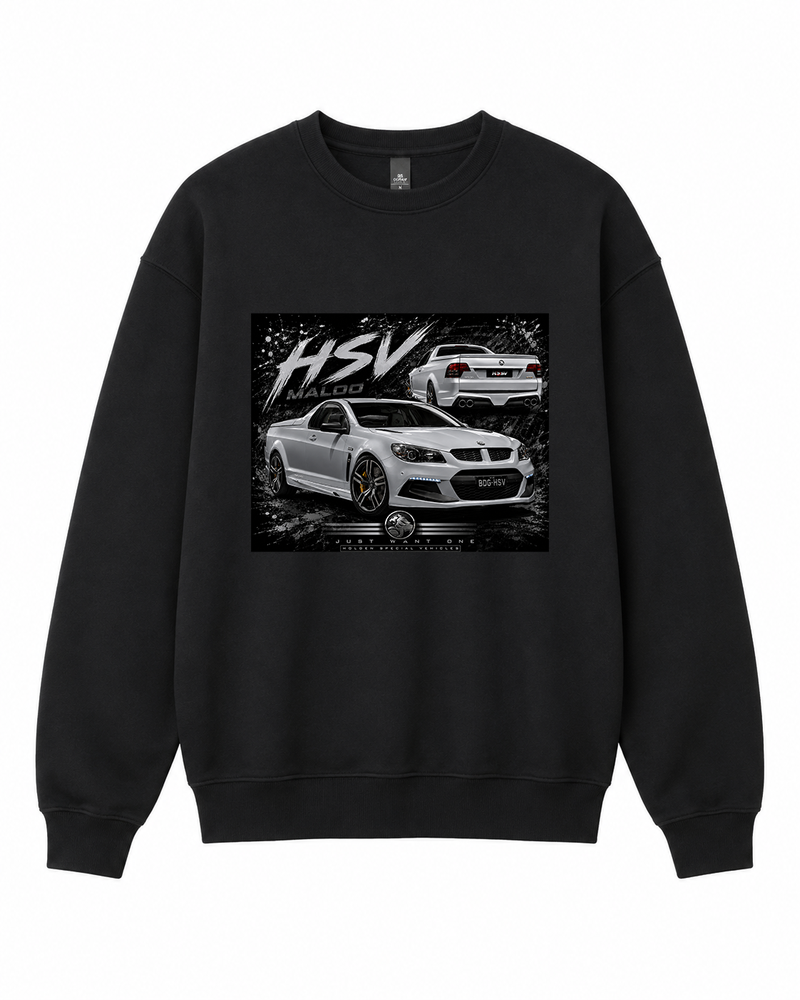 BDG Crew Neck Sweatshirt  -  Holden HSV Maloo Ute