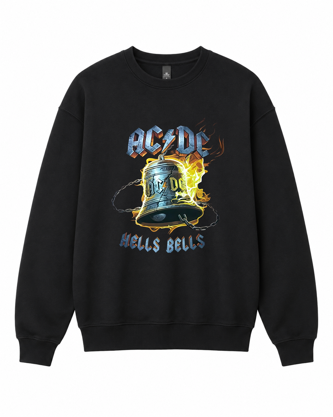 BDG Crew Neck Sweatshirt  - ACDC Hells Bells