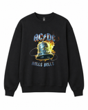 BDG Crew Neck Sweatshirt  - ACDC Hells Bells