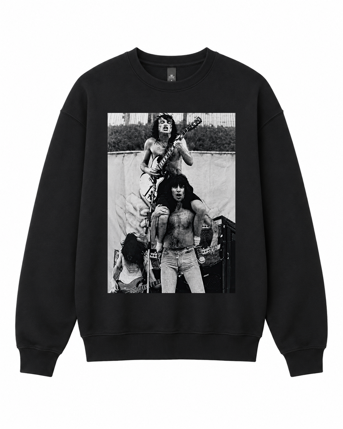 BDG Crew Neck Sweatshirt  -  Angus Young Bon Scott
