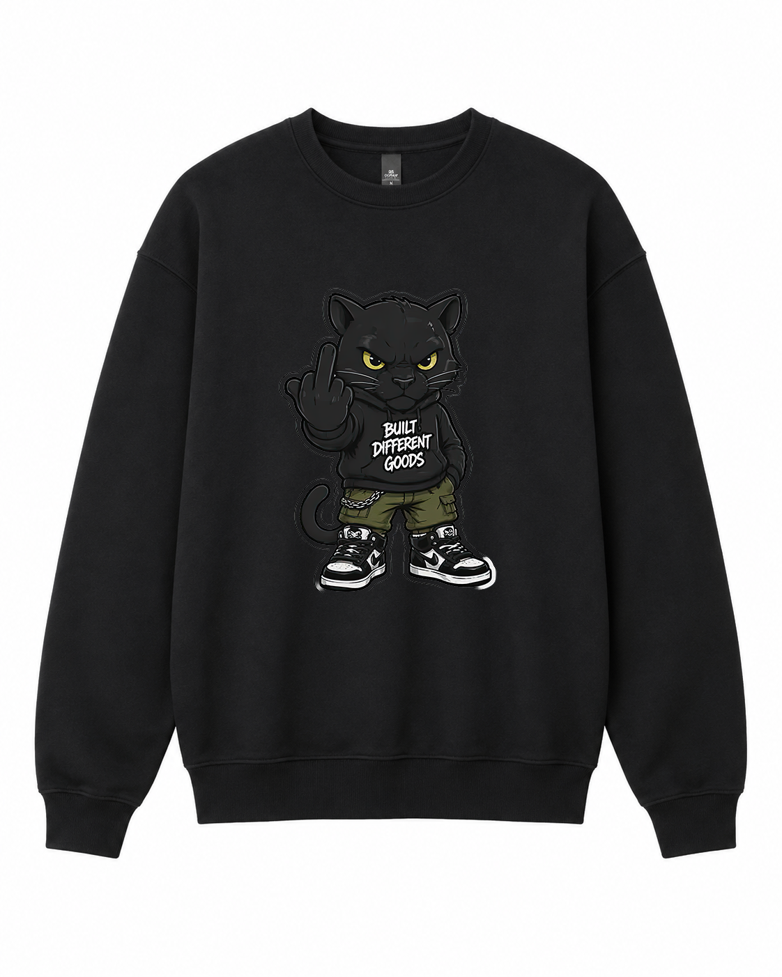 BDG Crew Neck Sweatshirt  - BDG Cat