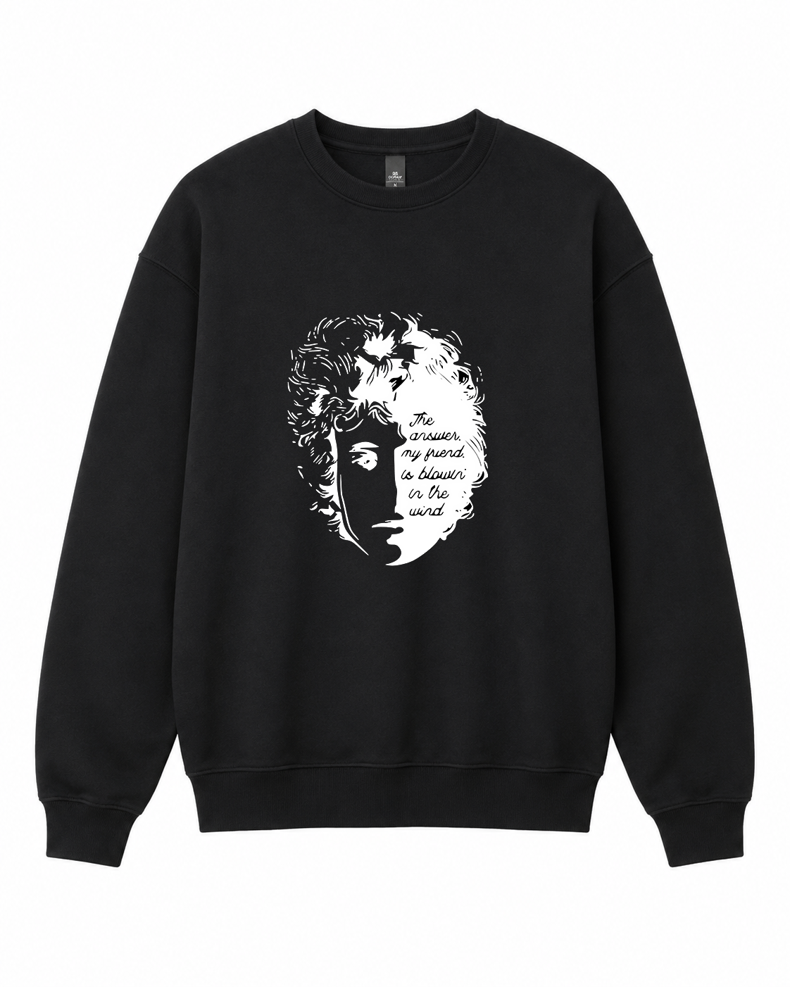 BDG Crew Neck Sweatshirt  -Bob Dylan