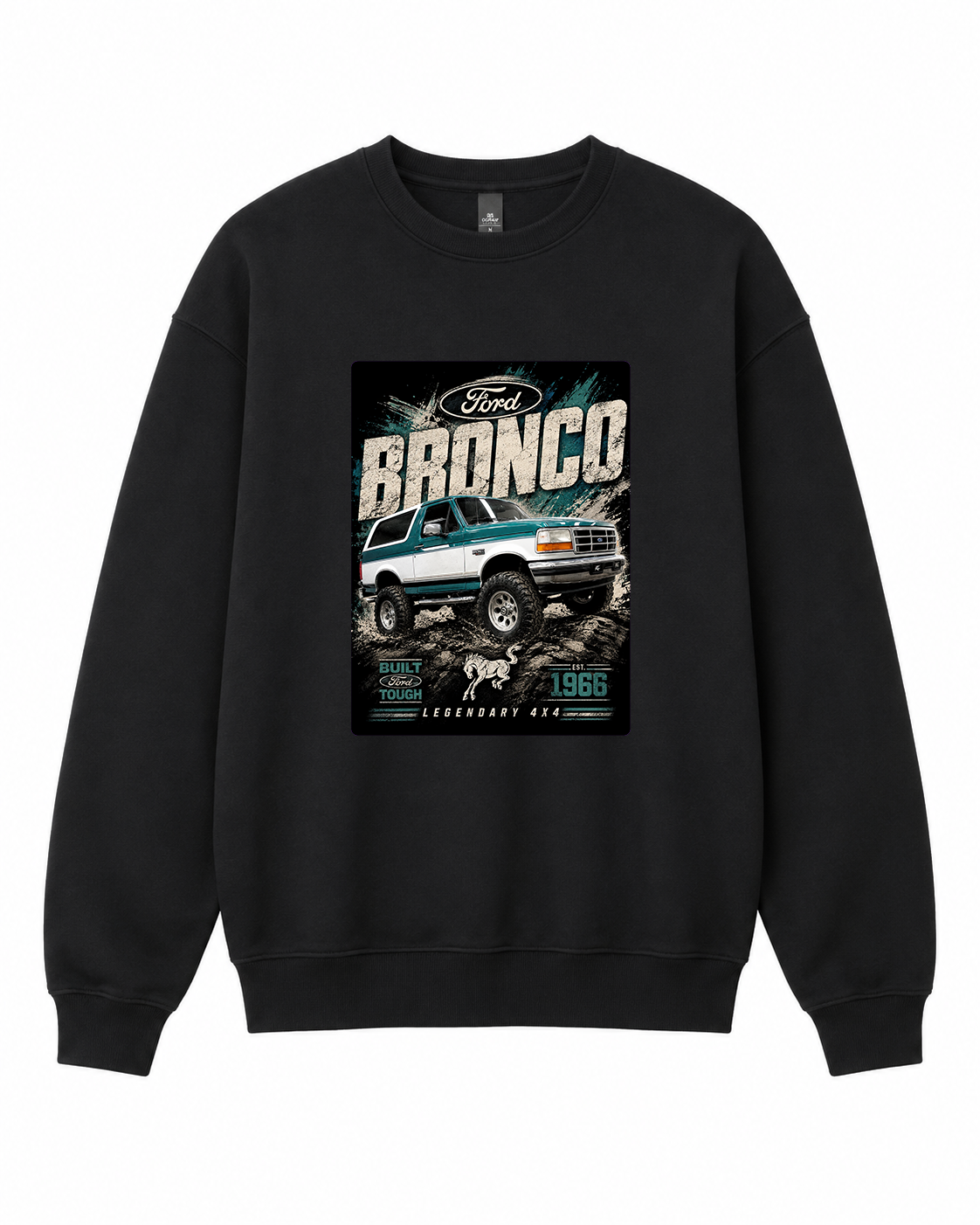 BDG Crew Neck Sweatshirt  -  Ford Bronco Est 1966