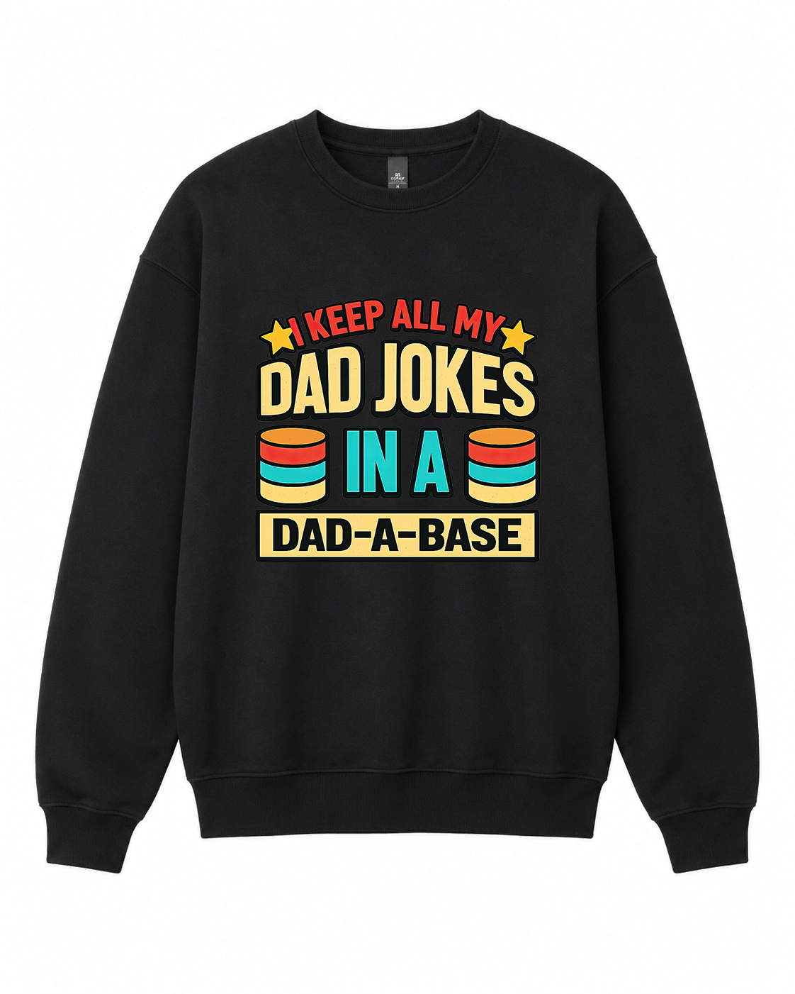 BDG Crew Neck Sweatshirt  - Dad Jokes