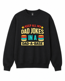 BDG Crew Neck Sweatshirt  - Dad Jokes