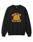BDG Crew Neck Sweatshirt - Dad Tax - Built Different Goods