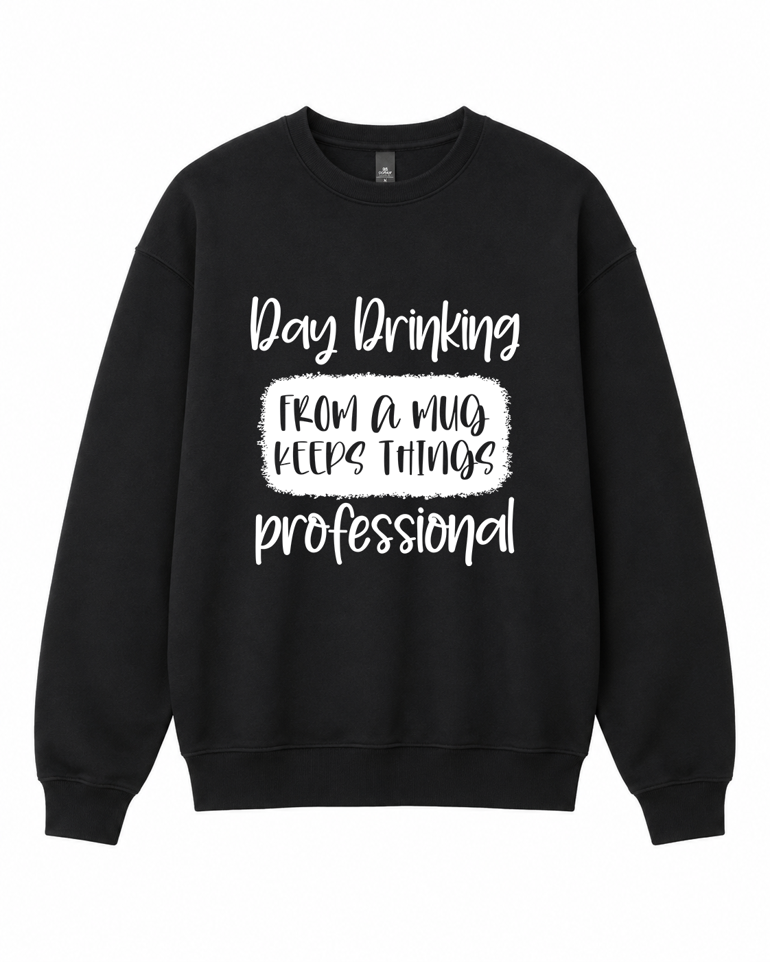 BDG Crew Neck Sweatshirt  - Day Drinking