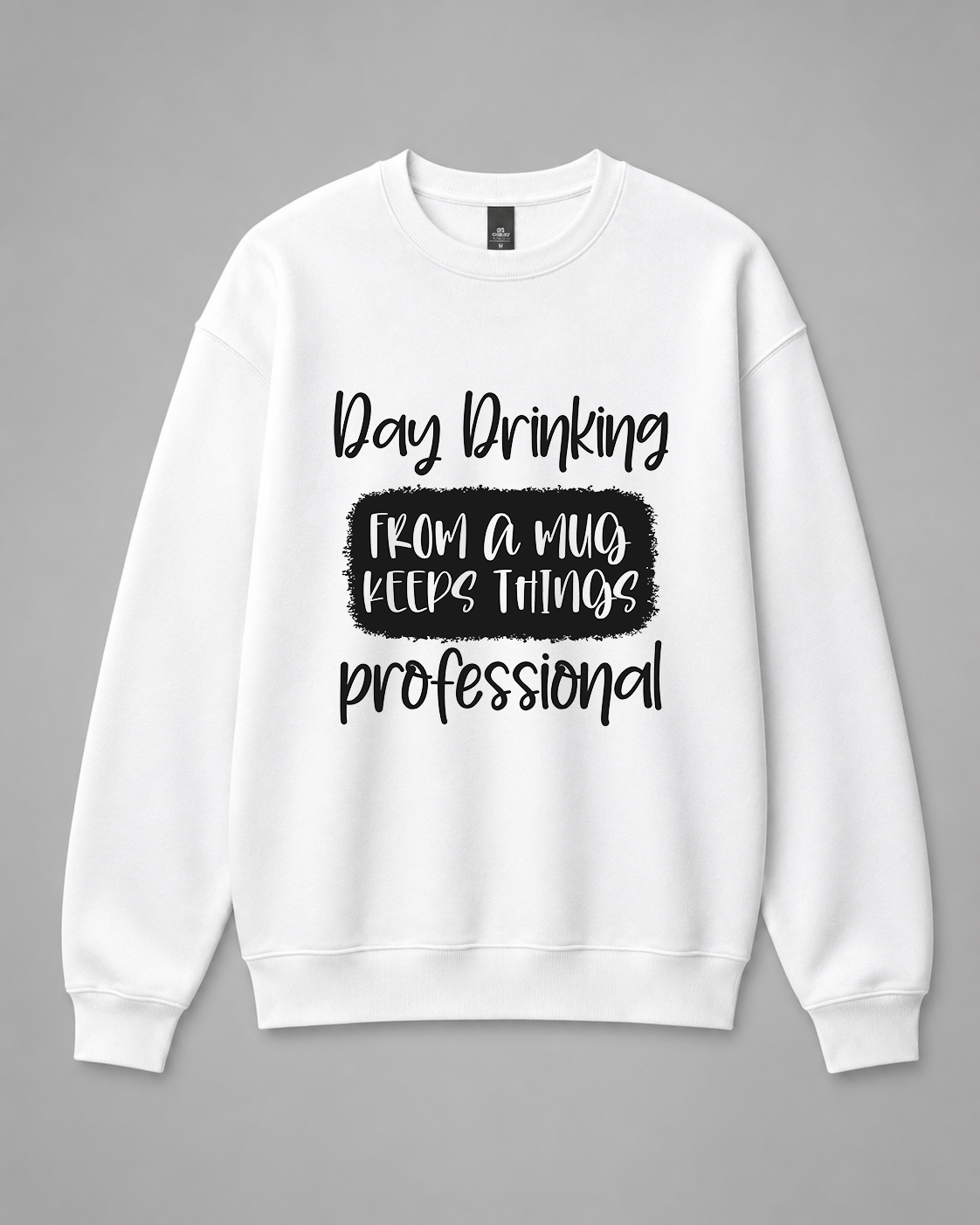 BDG Crew Neck Sweatshirt  - Day Drinking