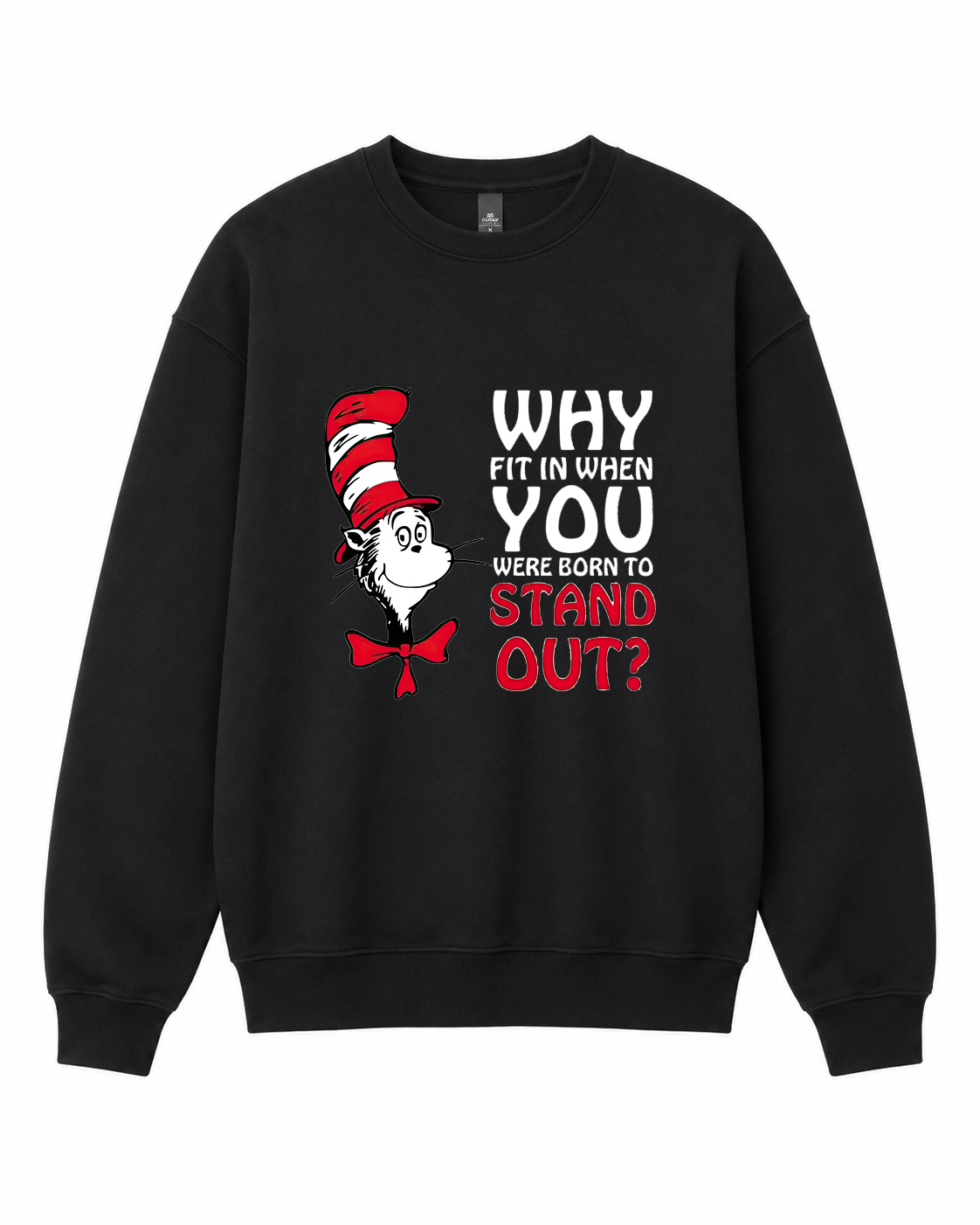 BDG Crew Neck Sweatshirt  - Dr Seuss