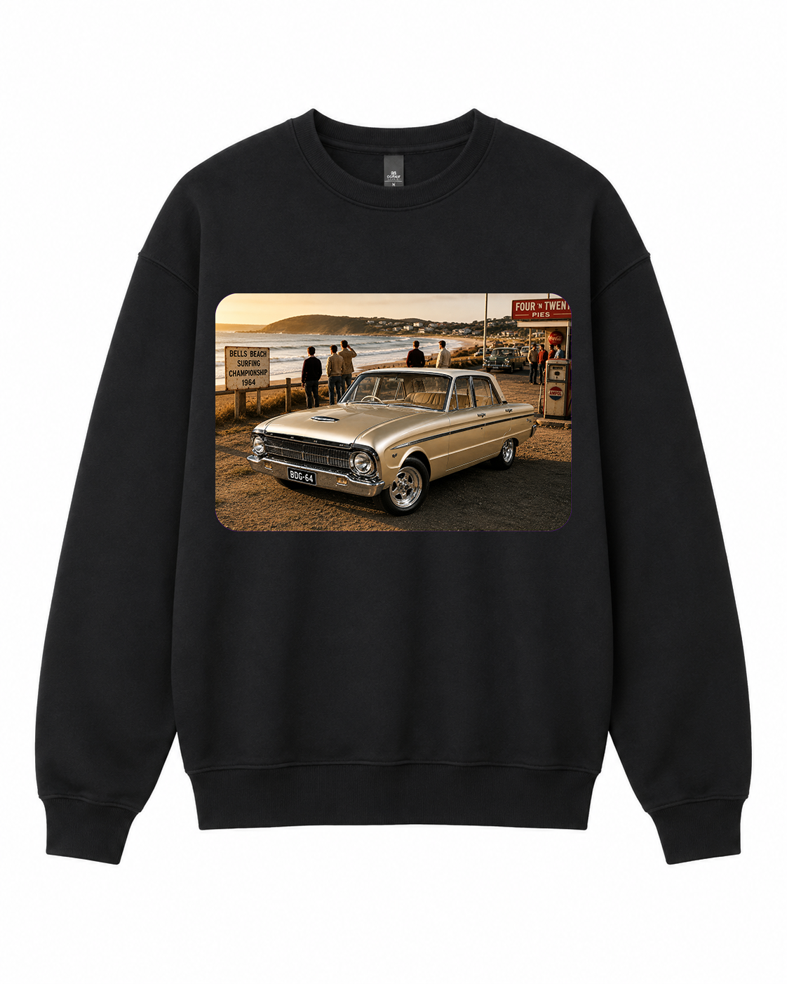 BDG Crew Neck Sweatshirt  -  Ford 1964 XM 4 Door