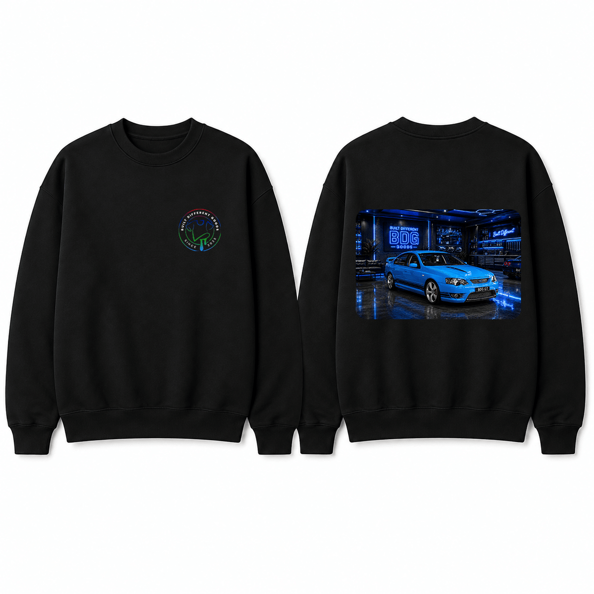BDG Crew Neck Sweatshirt - 2006 Ford FPV GT-P - Built Different Goods
