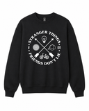BDG Crew Neck Sweatshirt  - Stranger Things - Friends Don't Lie