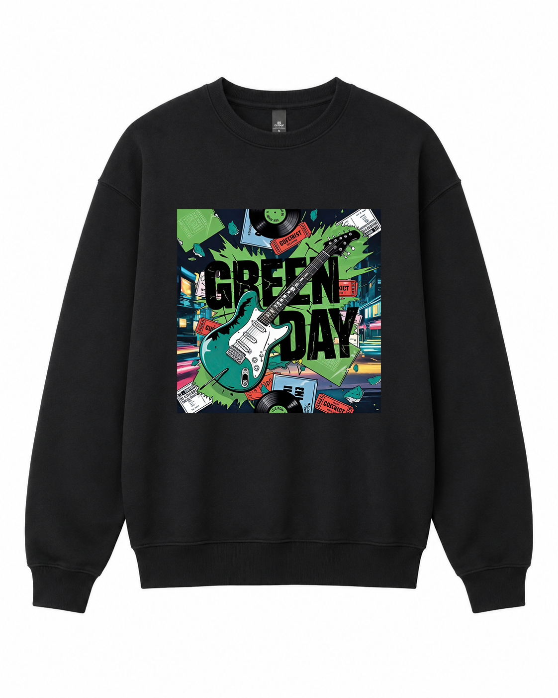 BDG Crew Neck Sweatshirt  - Greenday