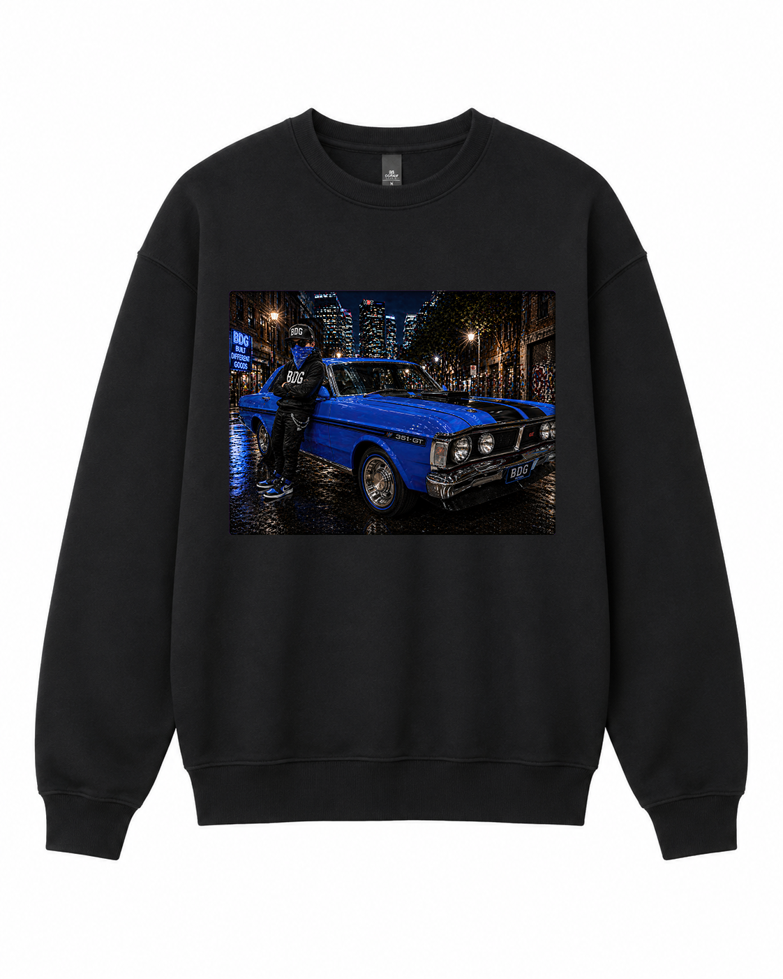 BDG Crew Neck Sweatshirt  - Ford GT HO Phase 3