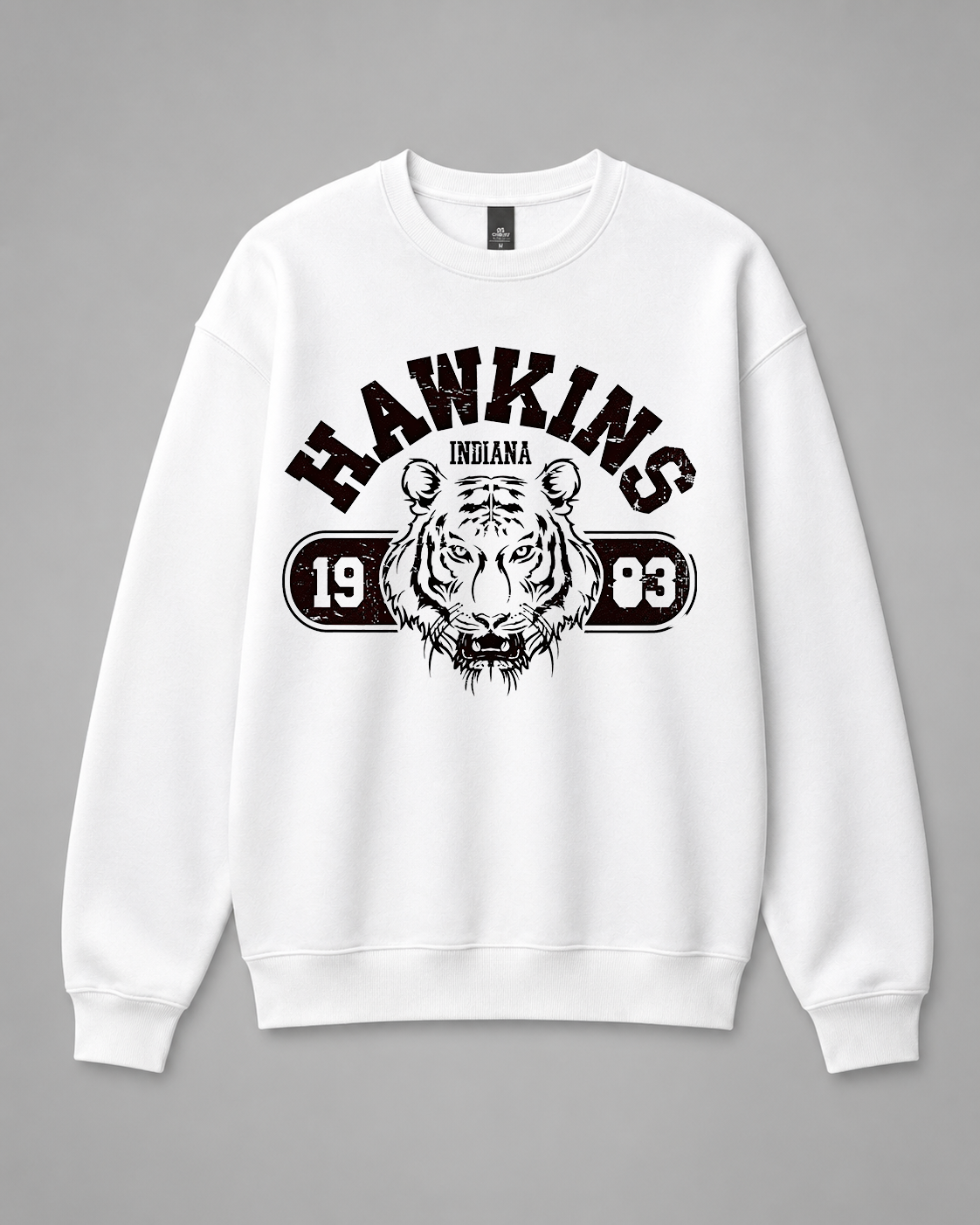BDG Crew Neck Sweatshirt  - Stranger Things - Hawkins Indiana