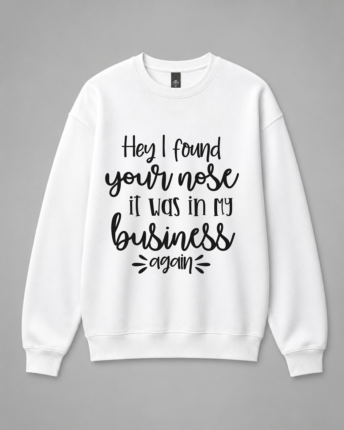 BDG Crew Neck Sweatshirt  - Hey , I found your nose