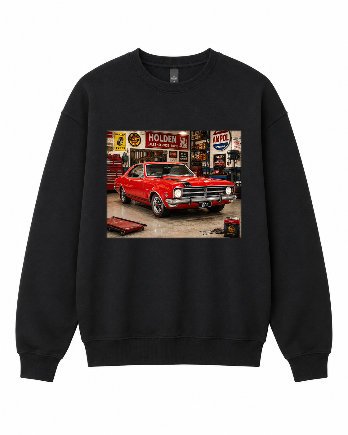 BDG Crew Neck Sweatshirt  - Holden HK Monaro