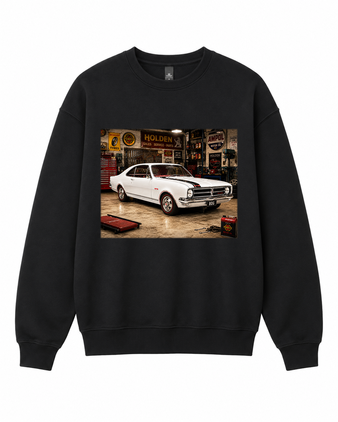 BDG Crew Neck Sweatshirt  - Holden HK Monaro
