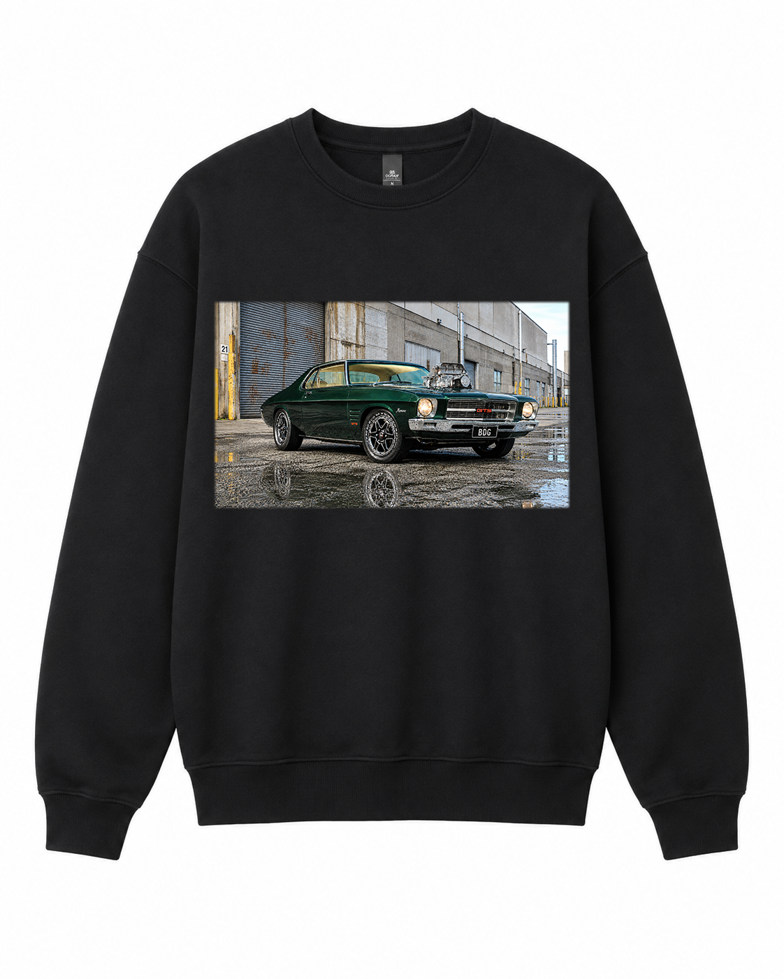 BDG Crew Neck Sweatshirt  - Holden HQ Monaro - Blown