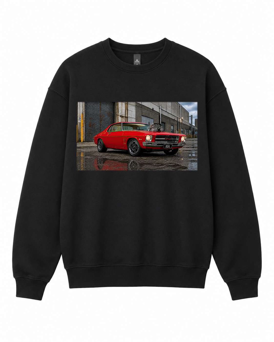 BDG Crew Neck Sweatshirt  - Holden HQ Monaro - Blown