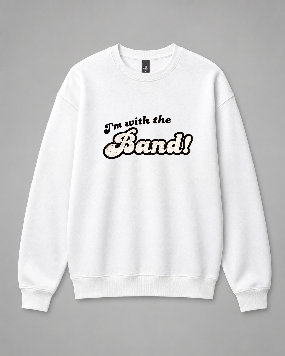 BDG Crew Neck Sweatshirt  -  I'm With the Band