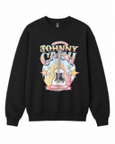 BDG Crew Neck Sweatshirt  - Johnny Cash 1