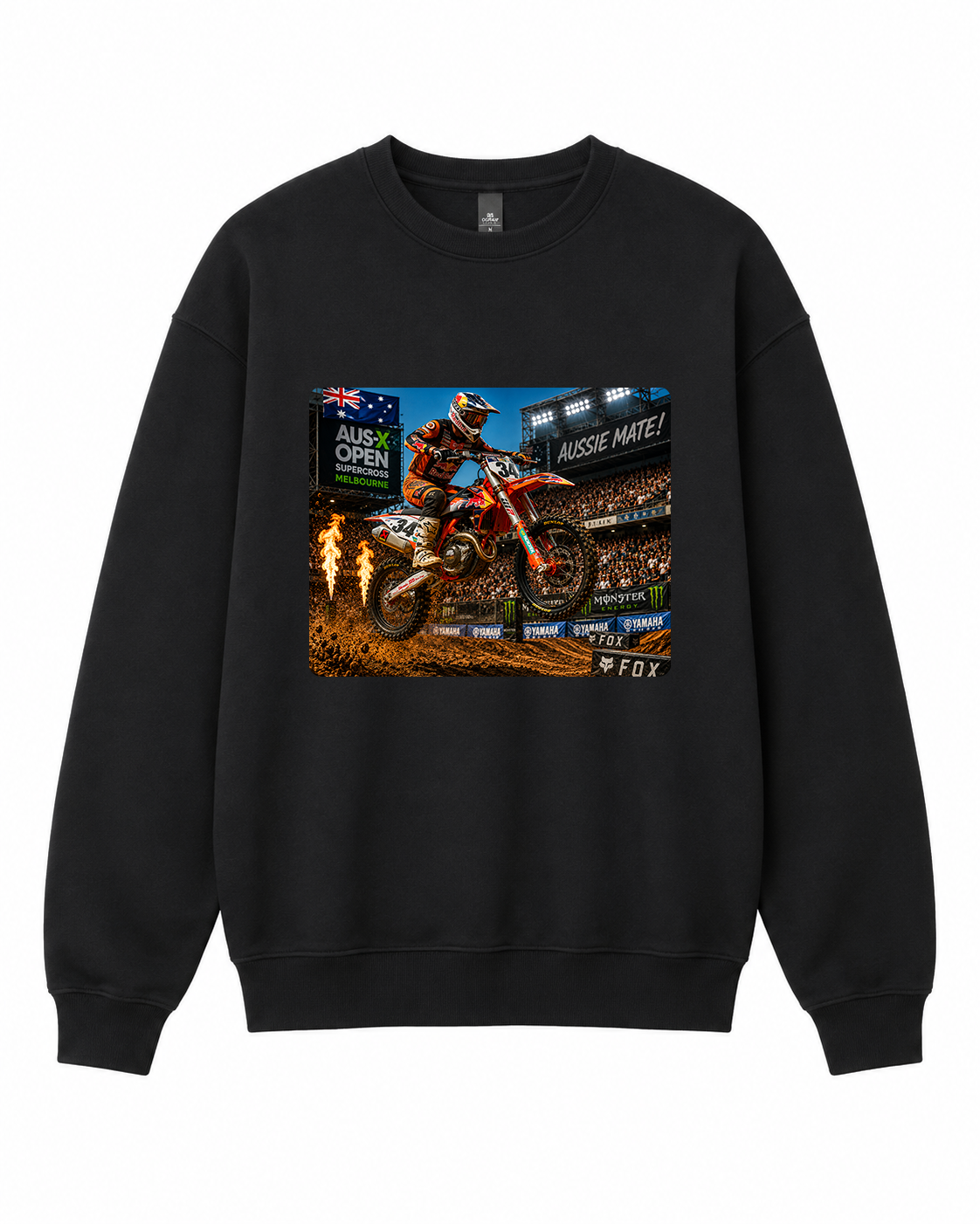 BDG Crew Neck Sweatshirt  -  KTM 450SXF Dirt Series
