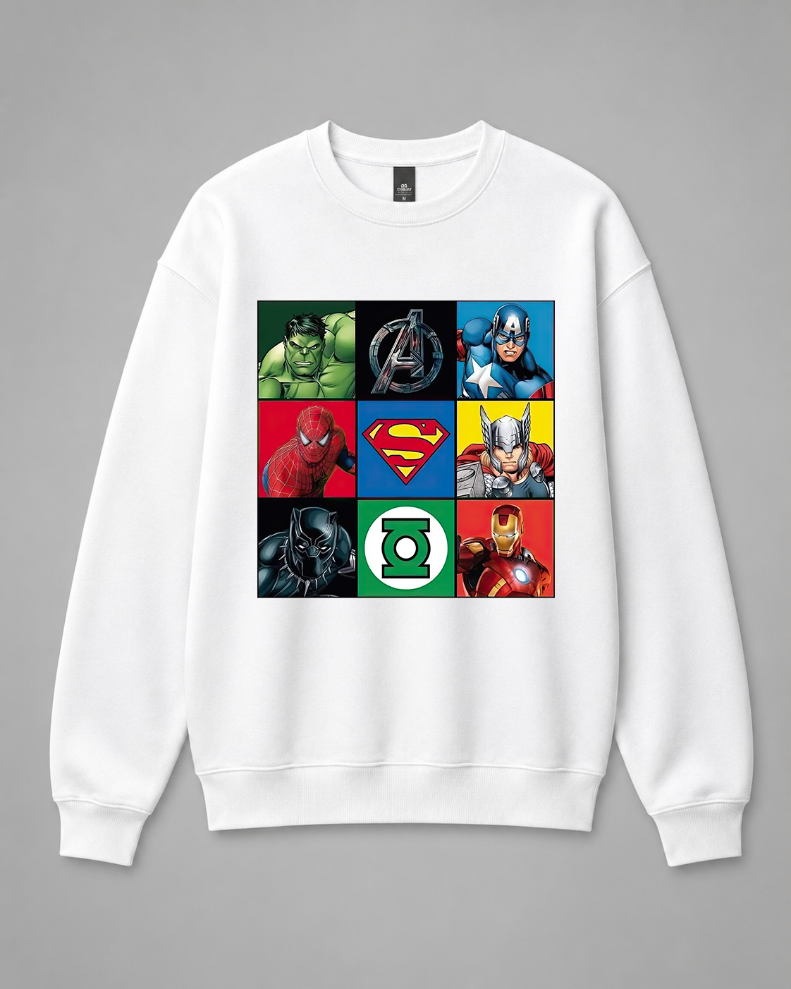 BDG Crew Neck Sweatshirt  - DC and Marvel rival