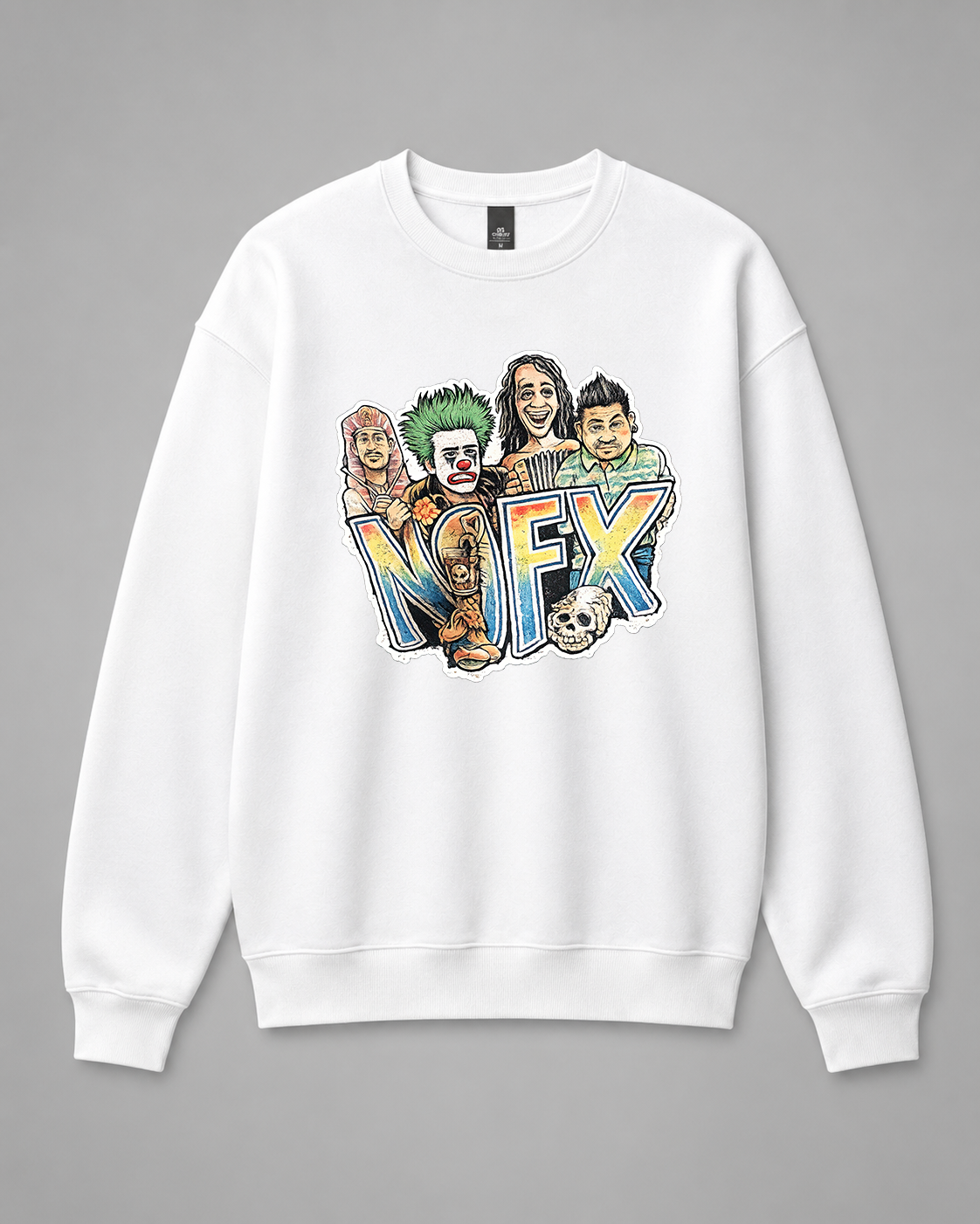 BDG Crew Neck Sweatshirt  - NOFX