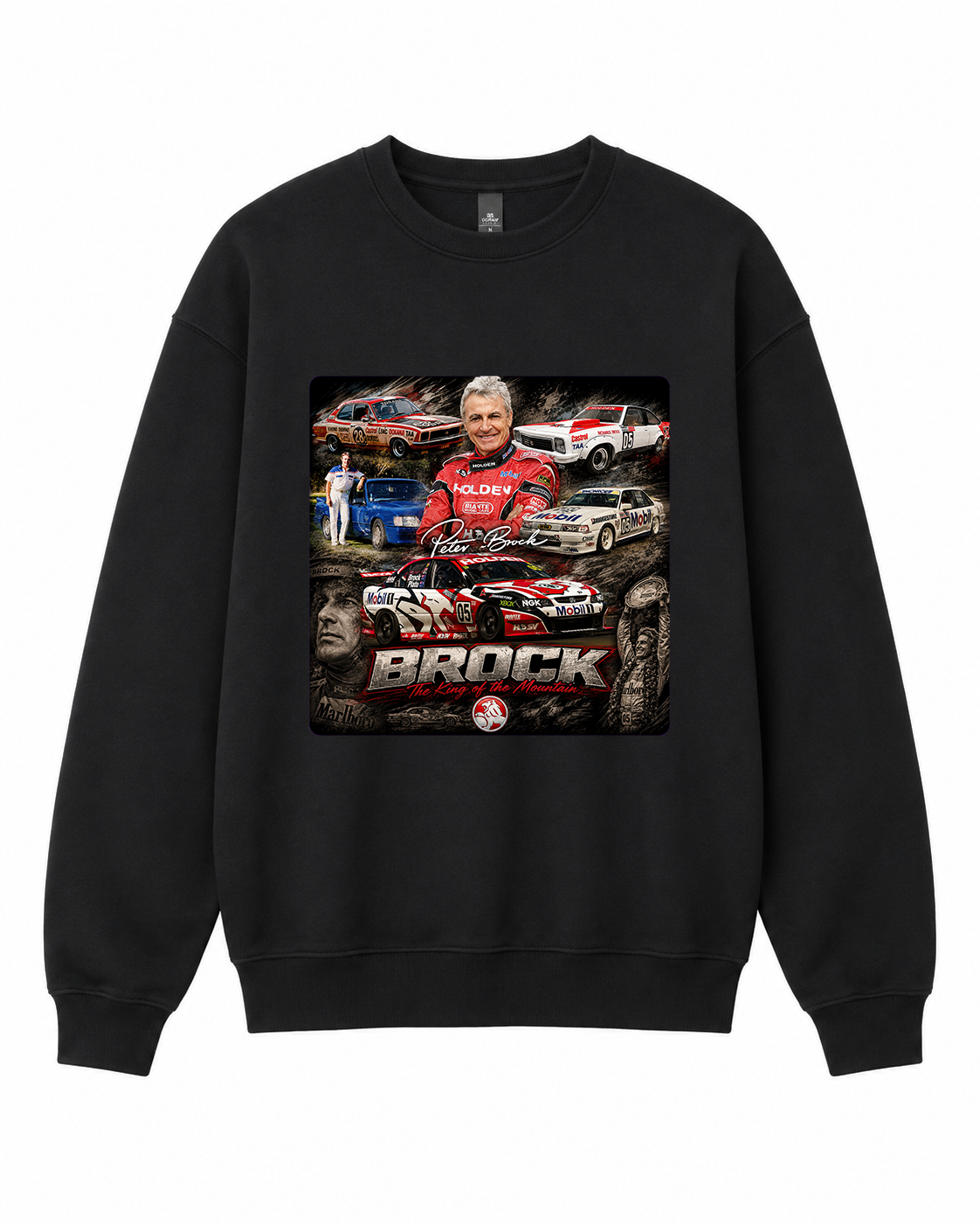 BDG Crew Neck Sweatshirt  -  Peter Brock King of the Mountain