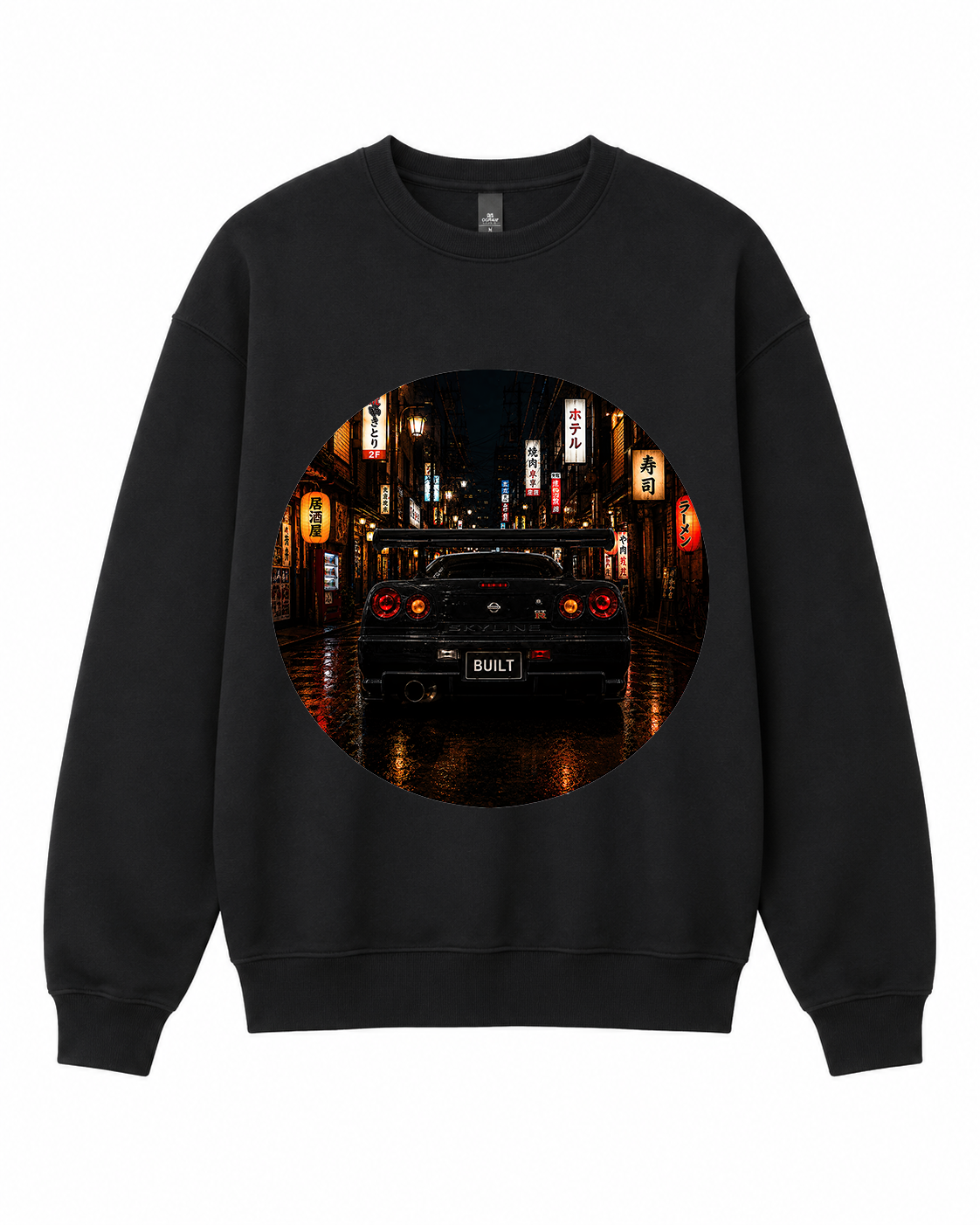 BDG Crew Neck Sweatshirt  -  Nissan Skyline