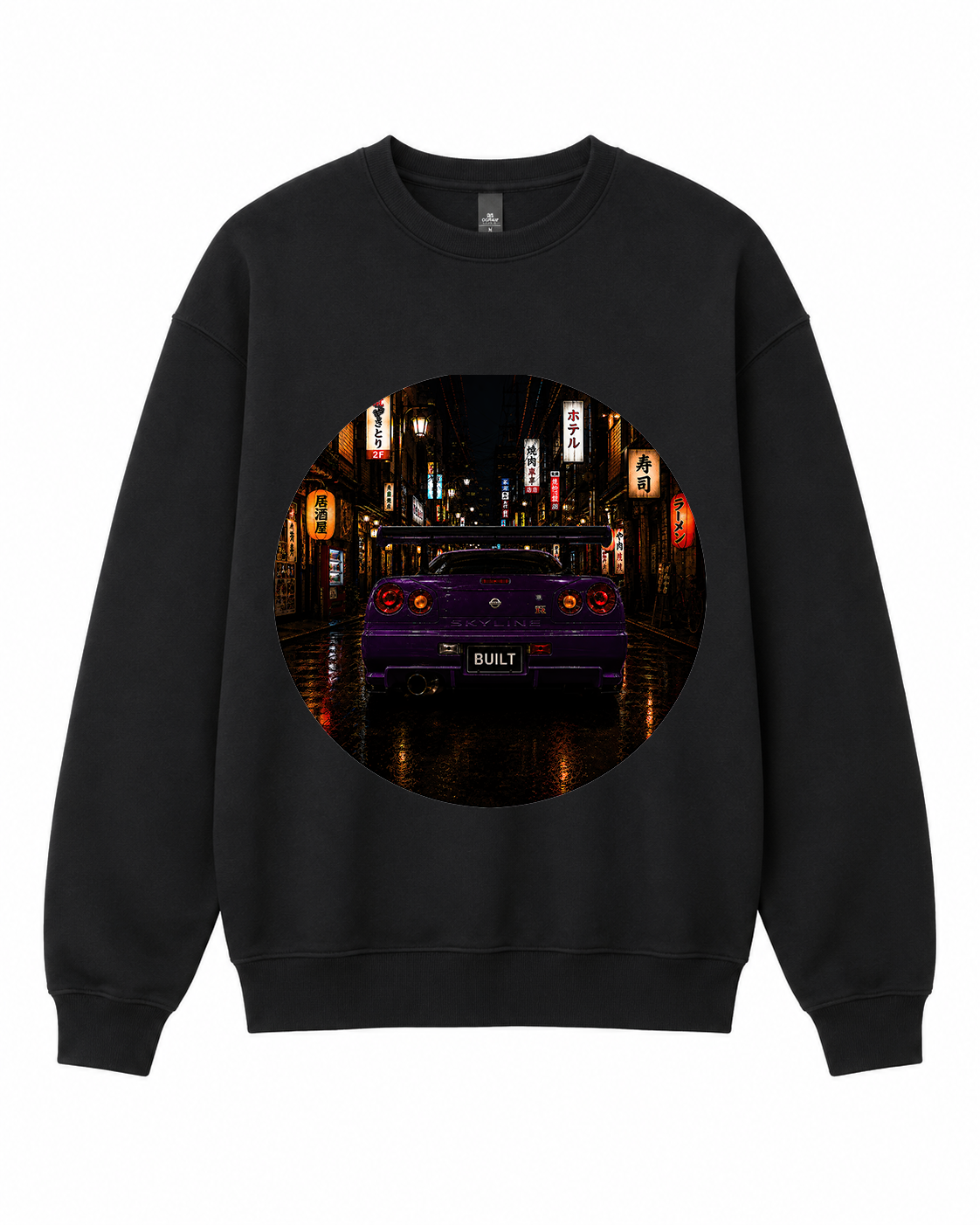 BDG Crew Neck Sweatshirt  -  Nissan Skyline