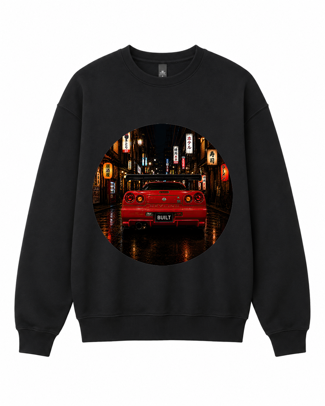 BDG Crew Neck Sweatshirt  -  Nissan Skyline