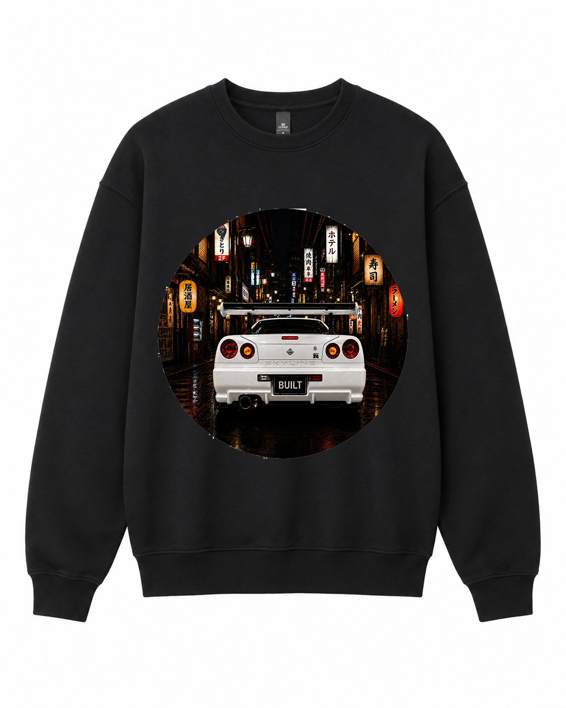 BDG Crew Neck Sweatshirt  -  Nissan Skyline