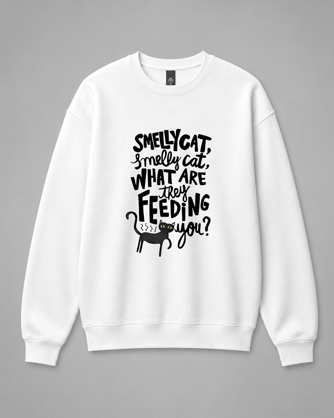 BDG Crew Neck Sweatshirt  - Smelly Cat