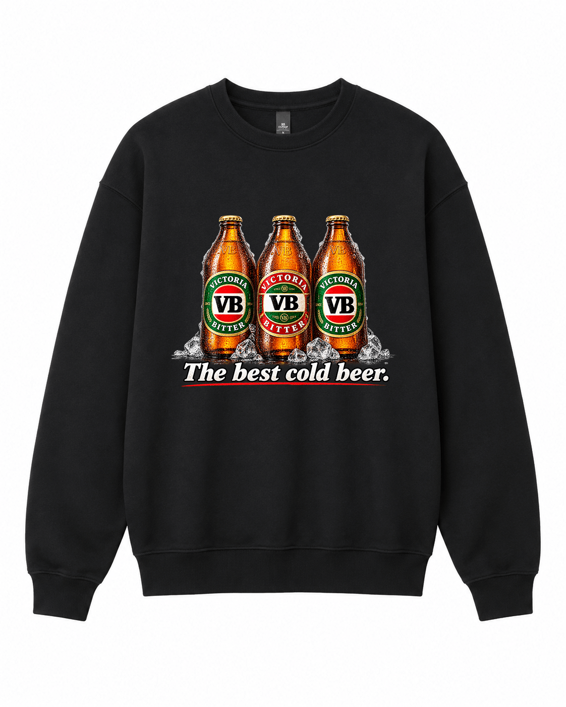 BDG Crew Neck Sweatshirt - The Best Cold Beer - Built Different Goods